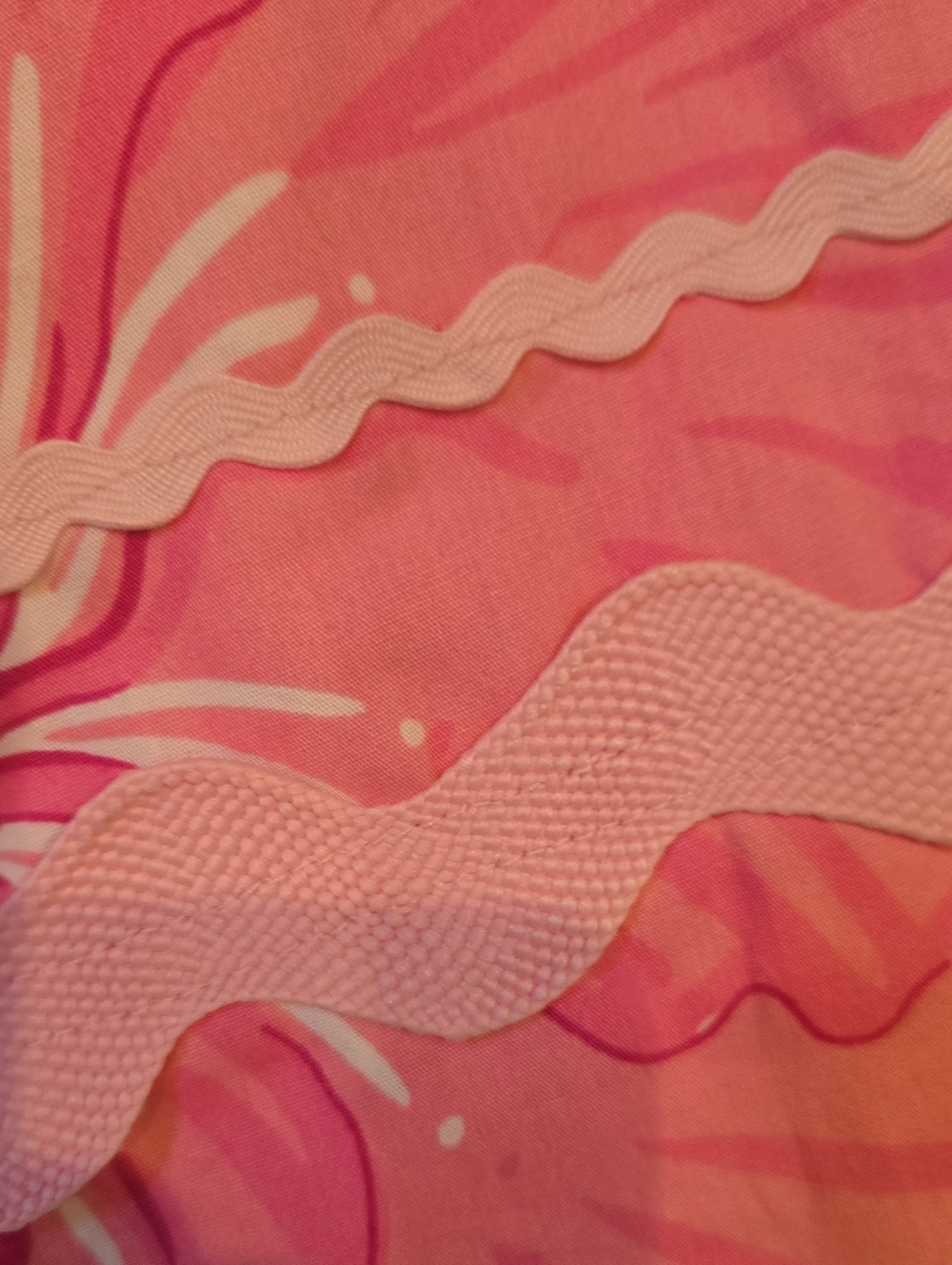 Lilly Pulitzer Vintage Pink Floral Design Print Skirt - Picture 4 of 7